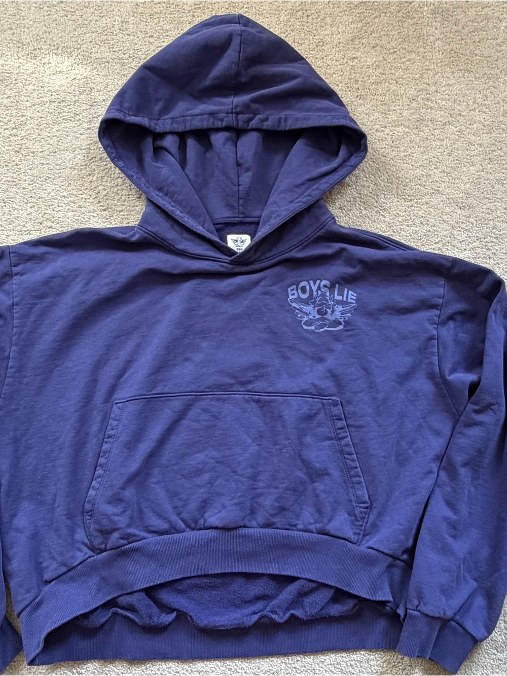 Boys lie  Hooded Sweatshirt - Picture 2 of 5